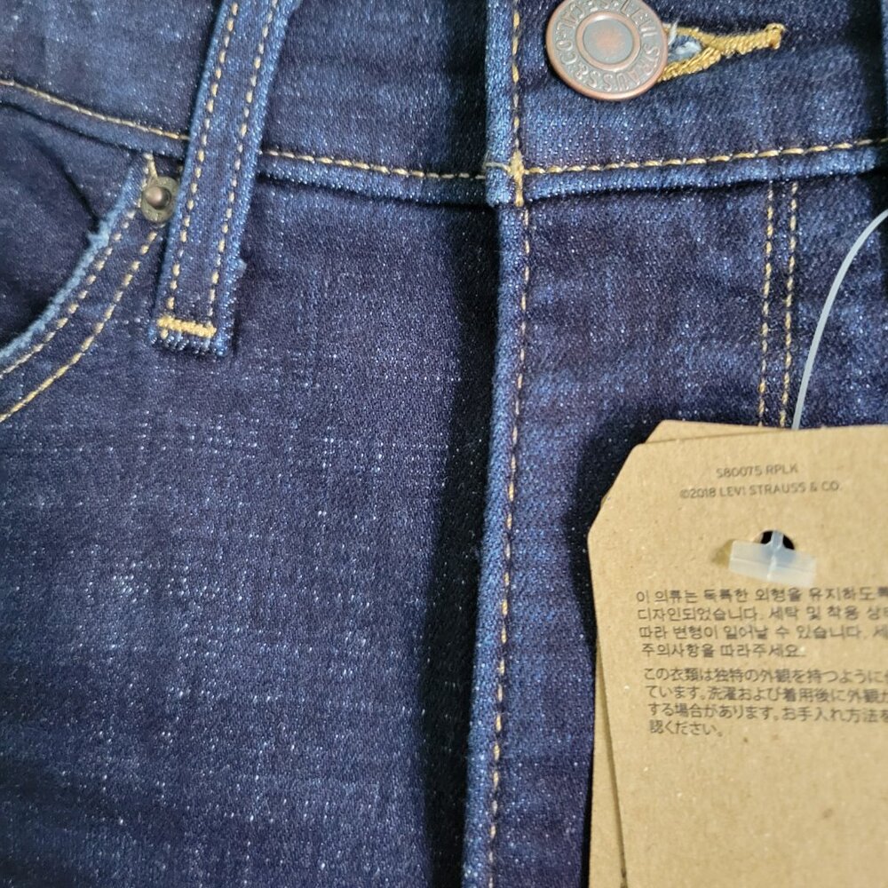 Levi's Jeans 311 Shaping Skinny Women's Denim Mid Rise Slimming Distressed NWT - Picture 6 of 7